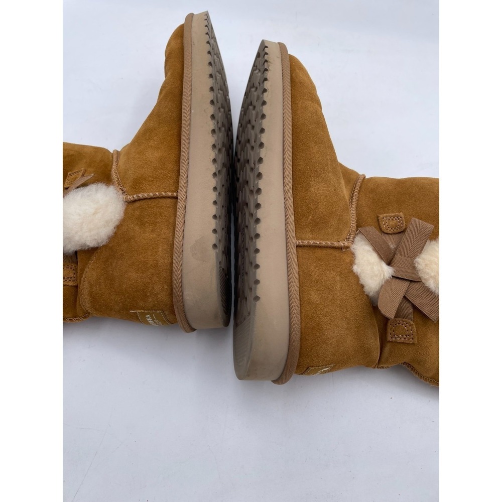 Koolaburra by UGG Victoria Sz 9 Women's Tall Suede‎ Winter Boots Chestnut - Picture 9 of 11